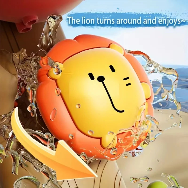 Baby Bath Toys  For Kids Interactive Bath Toy with Suction Cups Cartoon Duck Water Tub toys Bathtub Toy for Boys Girls Infant