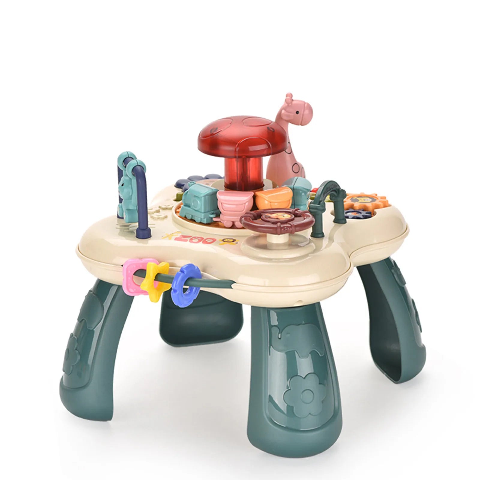Baby Toys Musical Activity Table For 1 2 3 Year Old Boys Girls Gifts Toddler Infant Educational Learing Toys, Children's Gift