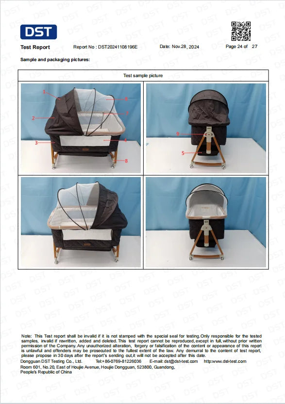 Aluminum Alloy Crib Movable Portable Bassinet Bed Foldable Multifunctional Bb Bed Newborn Patchwork Queen Bed