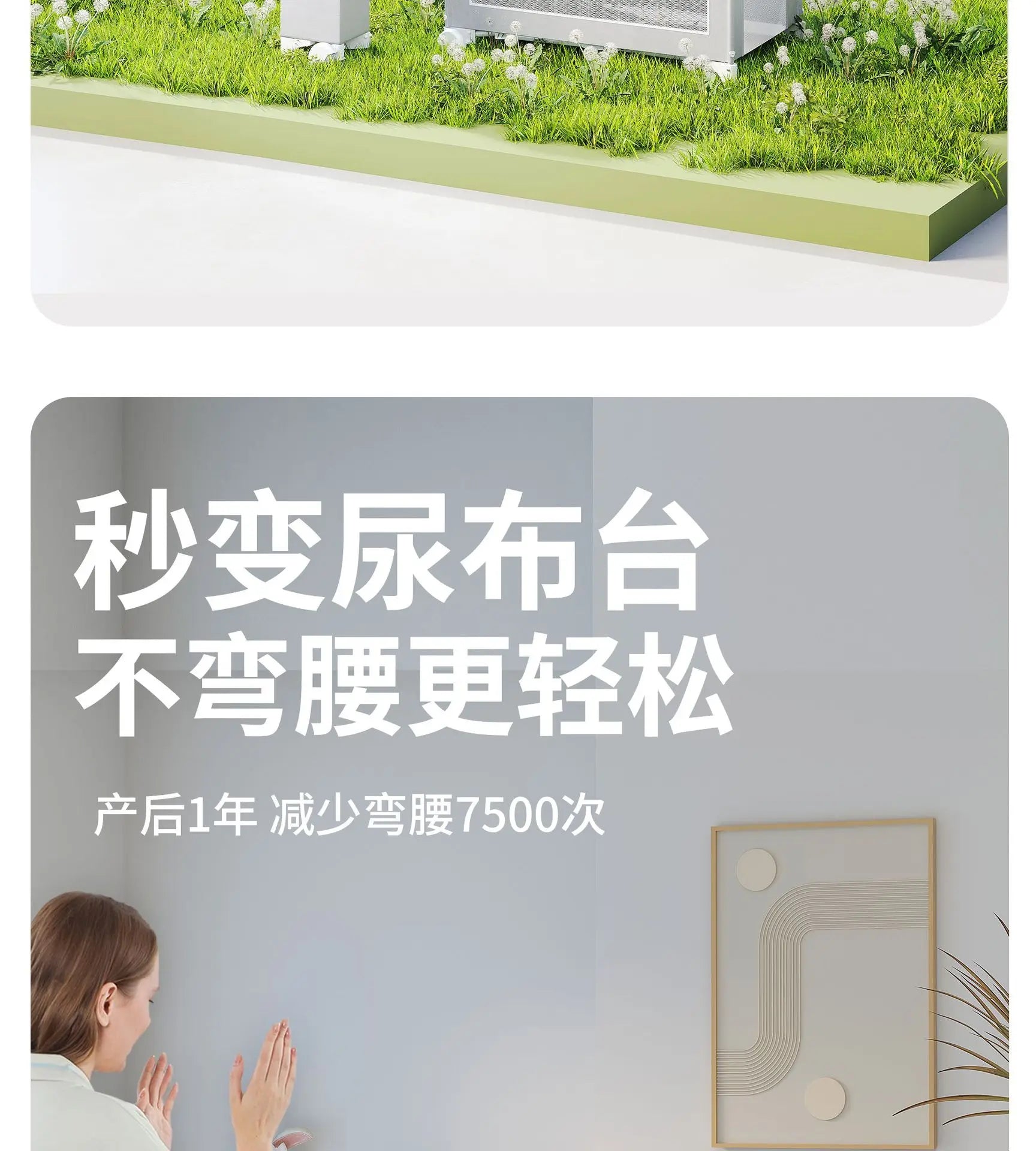 Baby Bed Portable Baby Cribs with Diaper Table Baby Sleep Cradle Multifunctional Playpen Crib