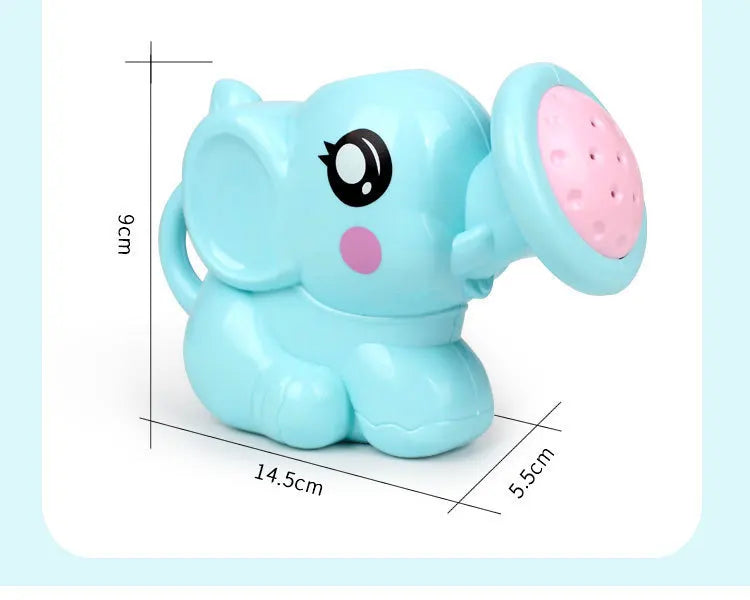 Baby Bath Toys Lovely Plastic Elephant Shape Water Spray for Baby Shower Swimming Toys Kids Gift Baby Kids Toy