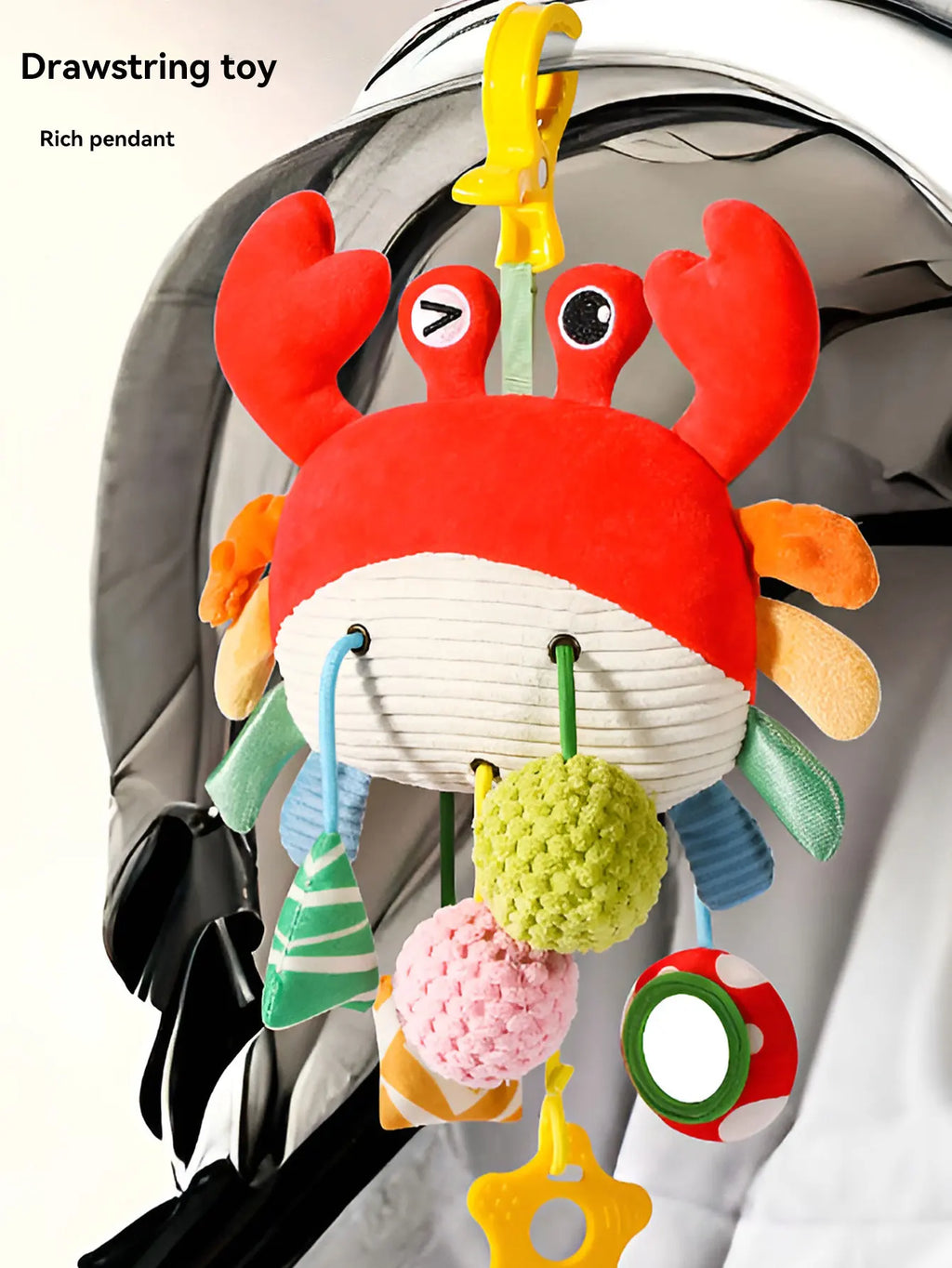 Bed hanging drawstring cheer toy bedbell pendant can be nibbled drawstring cartoon pendant