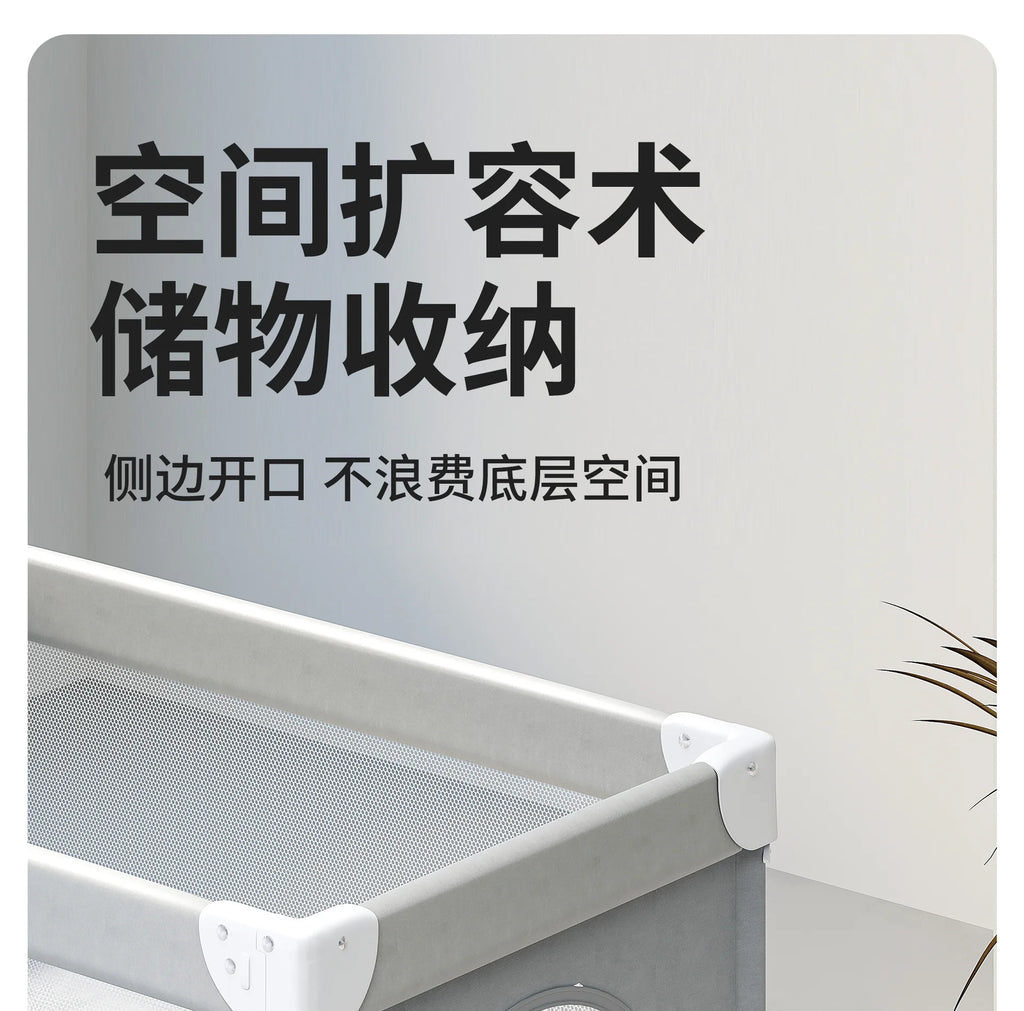 Baby Bed Portable Baby Cribs with Diaper Table Baby Sleep Cradle Multifunctional Playpen Crib