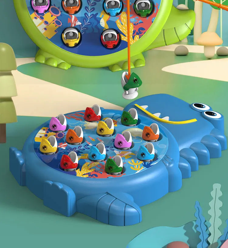 Baby magnetic fishing toys, educational toys, children's first birthday gifts, boys' and girls' intelligence development parent-